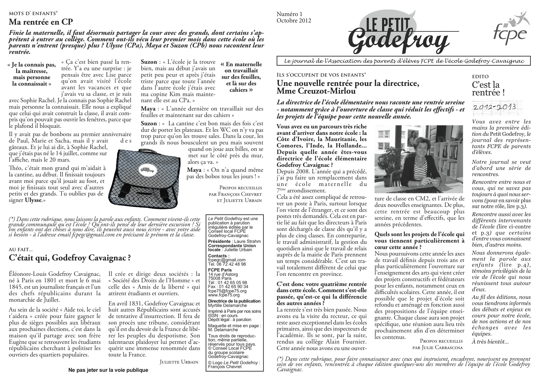 Lire le Petit Godefroy n°1 en pdf